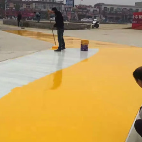 临沂彩色路面喷涂翻新的使用寿命多长